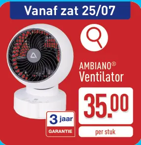 Promotie: Ventilator