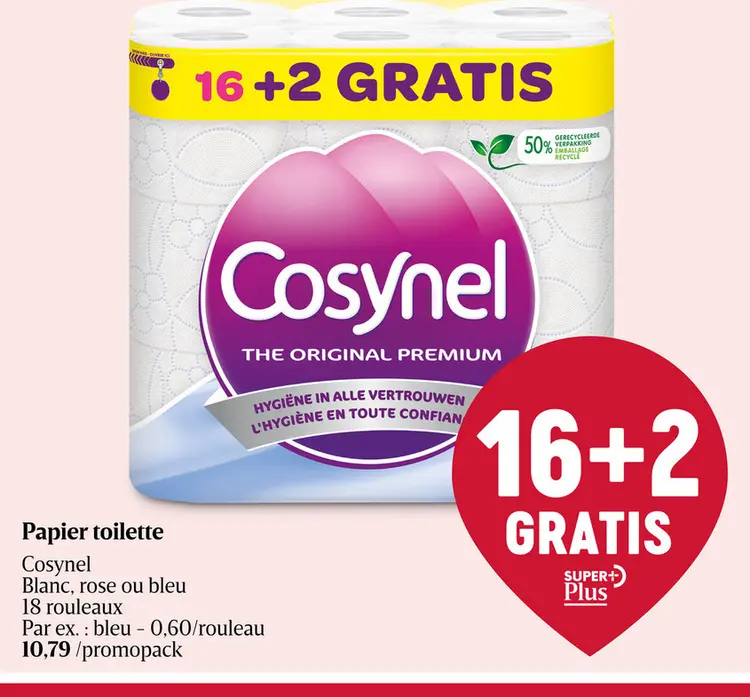 Offre: Papier toilette