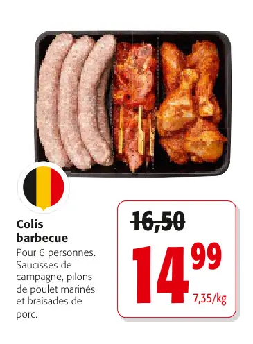 Offre: Colis barbecue