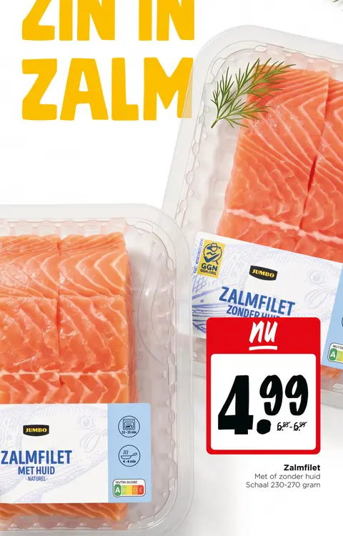 Aanbieding: Zalmfilet