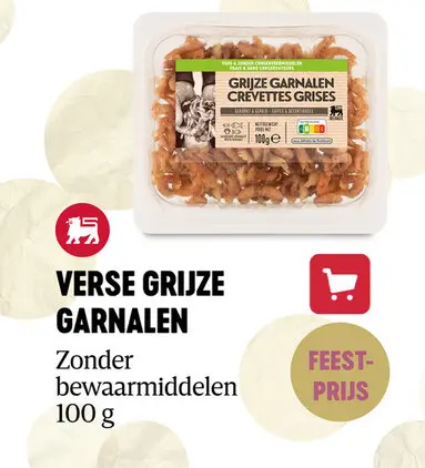 Promotie: Grijze garnalen | Vers | Gepeld