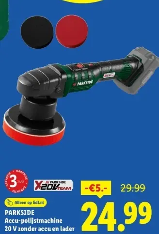 Aanbieding: Accu-polijstmachine