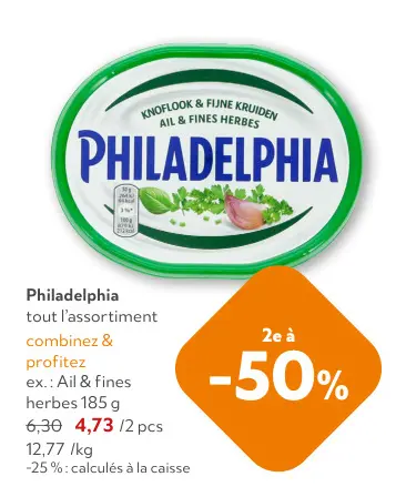 Offre: Fromage À Tartiner Ail & Fines Herbes