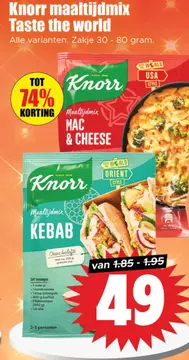 Aanbieding: Knorr maaltijdmix