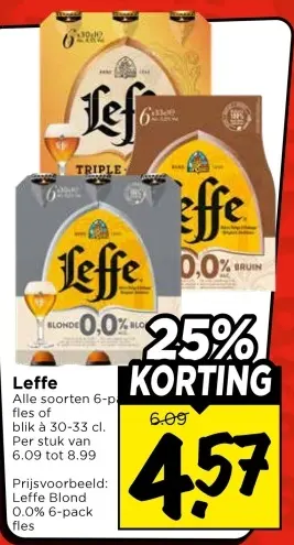 Aanbieding: Leffe