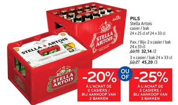 Offre: Stella Artois casier / bak
