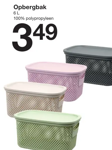 Aanbieding: Opbergbak