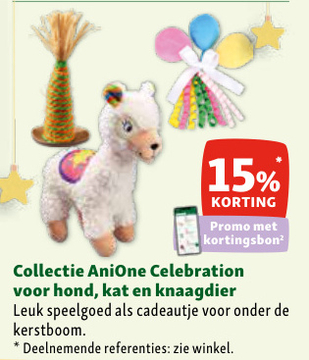 Aanbieding: Collectie AniOne Celebration 15% korting