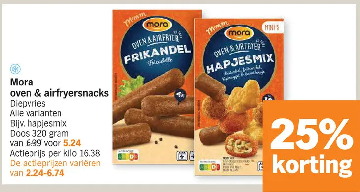 Promotie: oven & airfryersnacks