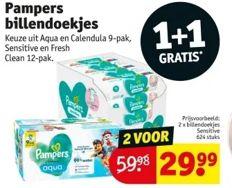 Promotie: billendoekjes