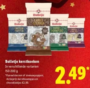 Aanbieding: Bolletje kerstkoeken