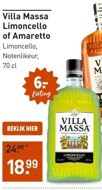 Aanbieding: Limoncello of Amaretto