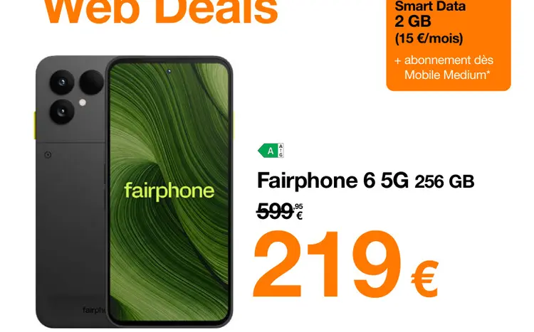 Offre: Fairphone 6 5G