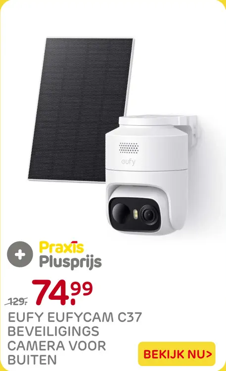 Aanbieding: Eufycam C37 Beveiligings Camera Voor Buiten