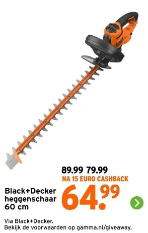 Aanbieding: Heggenschaar 60 cm