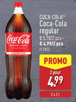 Offre: Coca-Cola regular