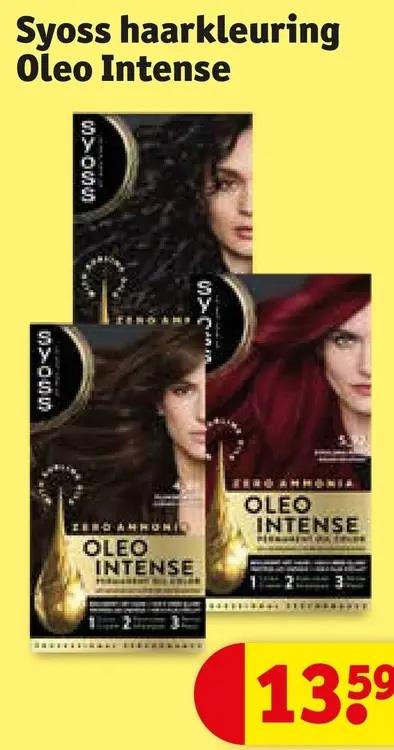Promotie: Haarkleuring Oleo Intense