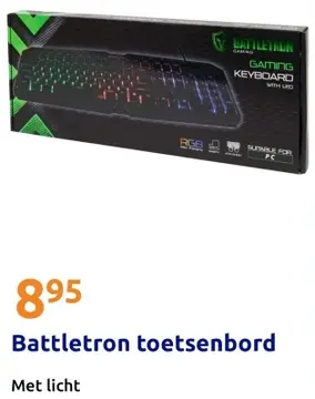 Aanbieding: Battletron toetsenbord