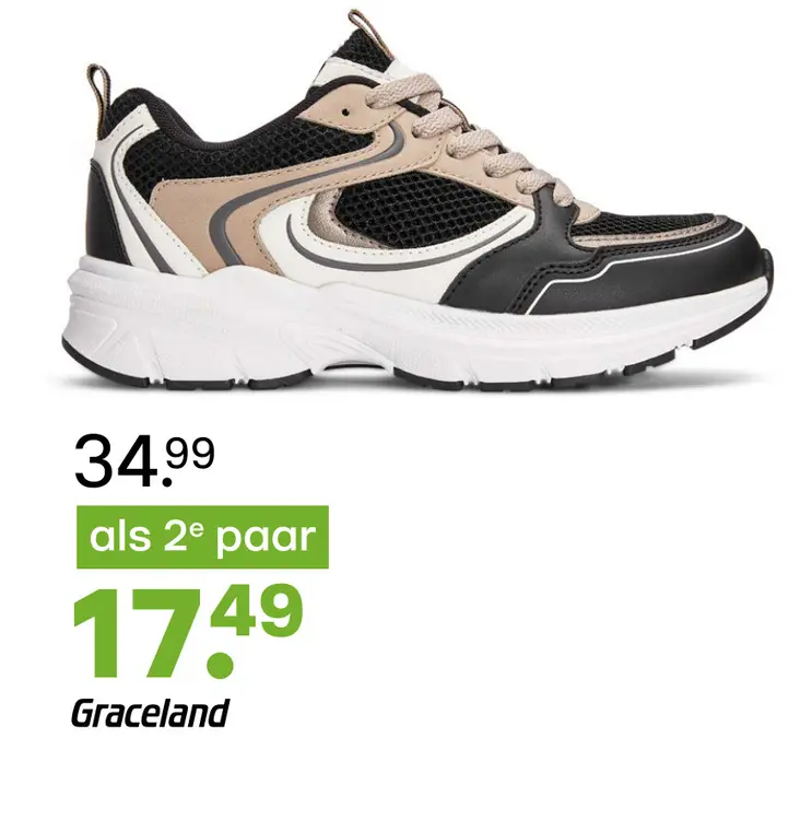 Aanbieding: Graceland sneakers