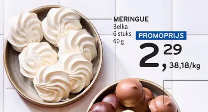 Promotie: Meringue