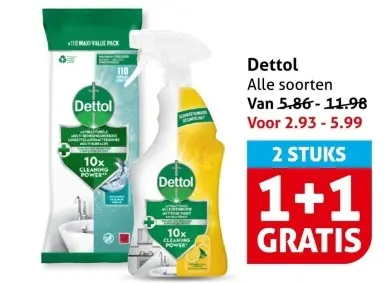 Aanbieding: Dettol Alle soorten