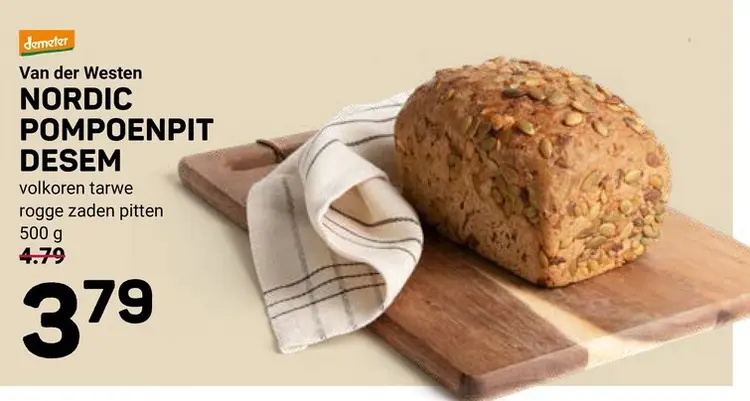 Aanbieding: Nordic pompoenpit desem