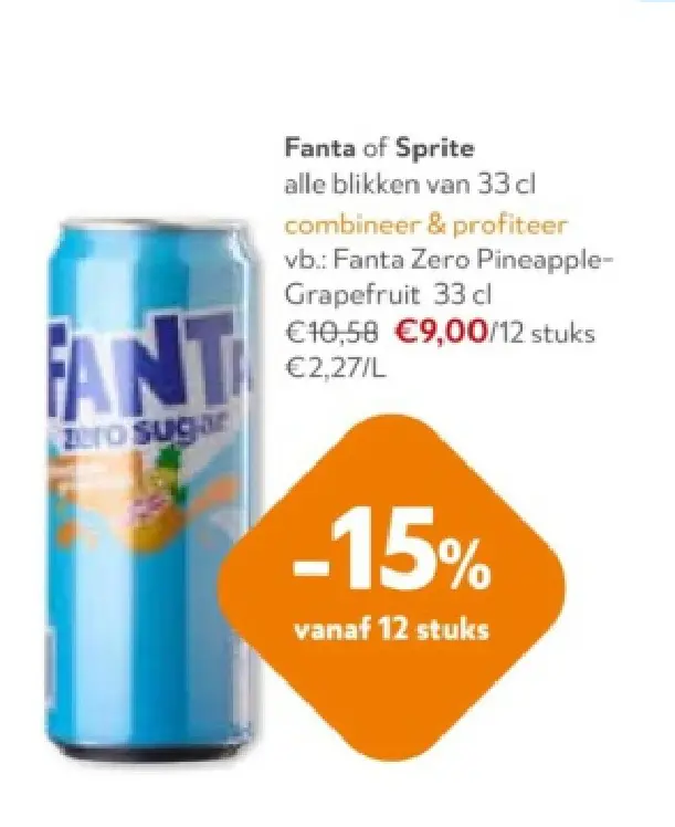 Promotie: Fanta or Sprite