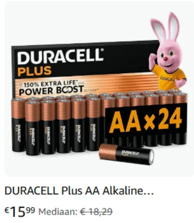 Aanbieding: Plus AA Alkaline