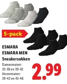 Aanbieding: Sneakersokken