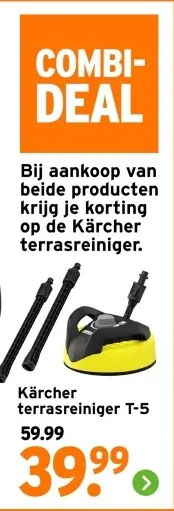 Aanbieding: Kärcher terrasreiniger T-5