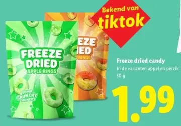 Aanbieding: Freeze dried candy