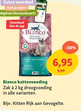 Aanbieding: Bianco kattenvoeding