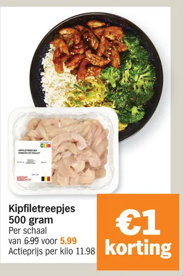 Promotie: Kipfiletreepjes