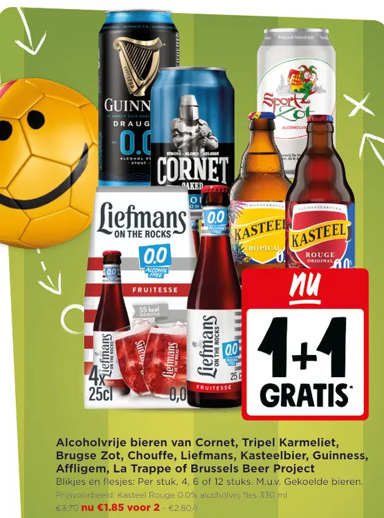 Promotie: Alcoholvrije bieren