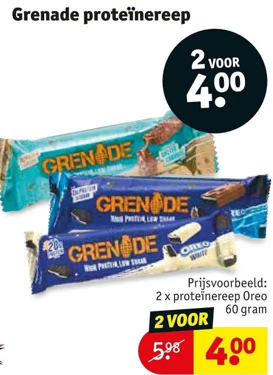 Promotie: Proteïnereep