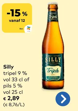 Aanbieding: Silly tripel