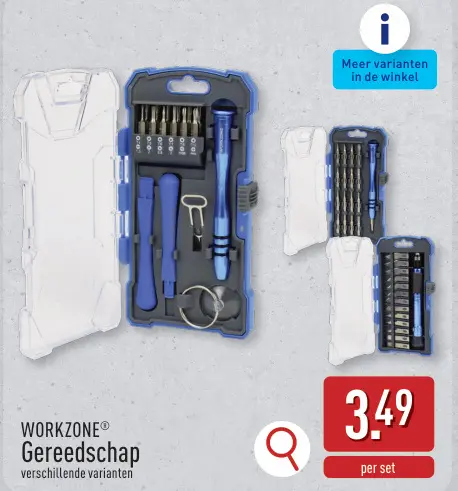 Promotie: Gereedschap