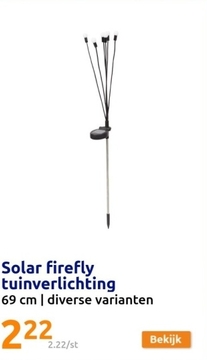 Aanbieding: Solar firefly tuinverlichting
