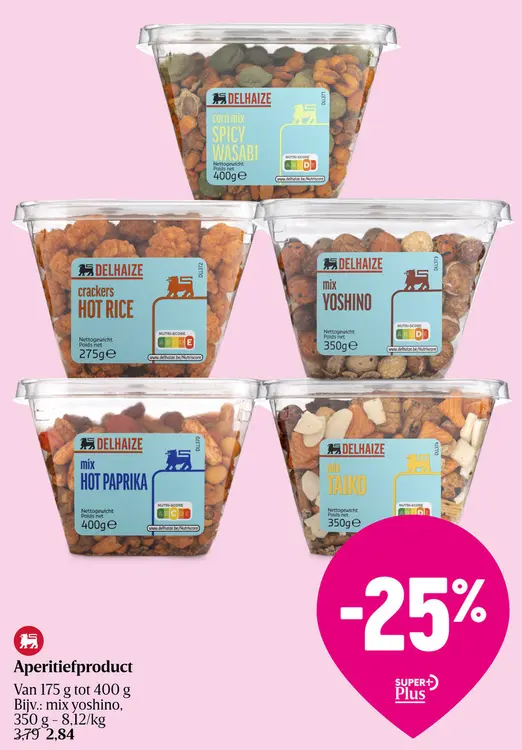Aanbieding: Aperitiefproduct