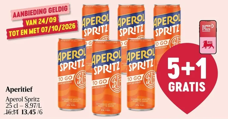 Promotie: Aperol Spritz To Go