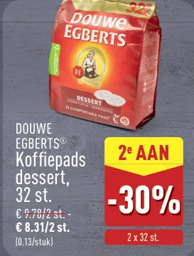 Aanbieding: DOUWE EGBERTS® Koffiepads dessert