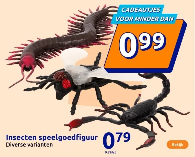 Aanbieding: Insecten speelgoedfiguur