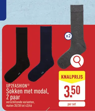 Aanbieding: Sokken met modal, 2 paar