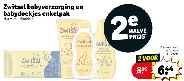Aanbieding: Babyverzorging en babydoekjes enkelpak