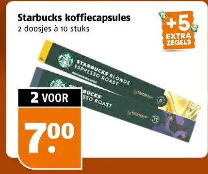 Aanbieding: Koffiecapsules