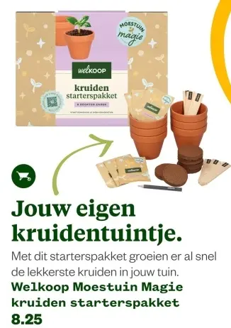 Aanbieding: Moestuin Magie kruiden starterspakket
