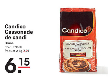 Offre: Candico Cassonade de candi