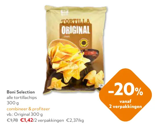 Promotie: Tortilla Original