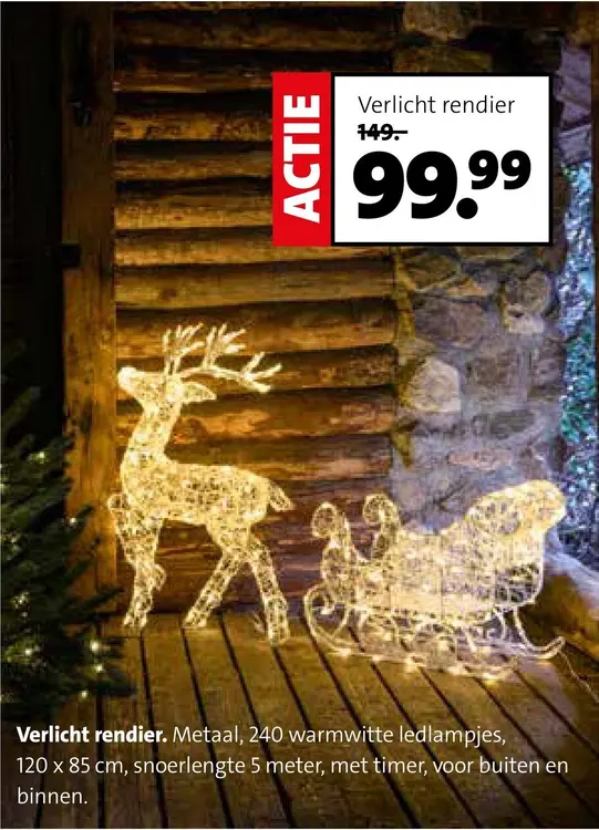 Aanbieding: Verlicht rendier