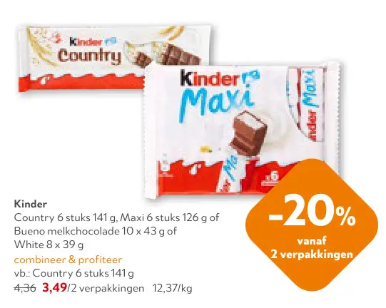 Promotie: Kinder